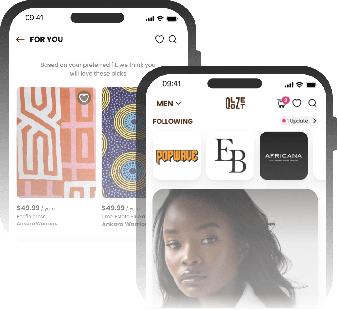 Qlozet mobile app preview